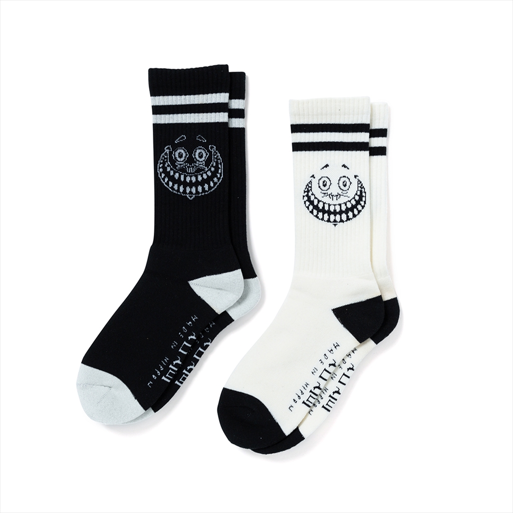 [ルツボ]Monster Face Socks (RUTSUBO×yoshi47 )