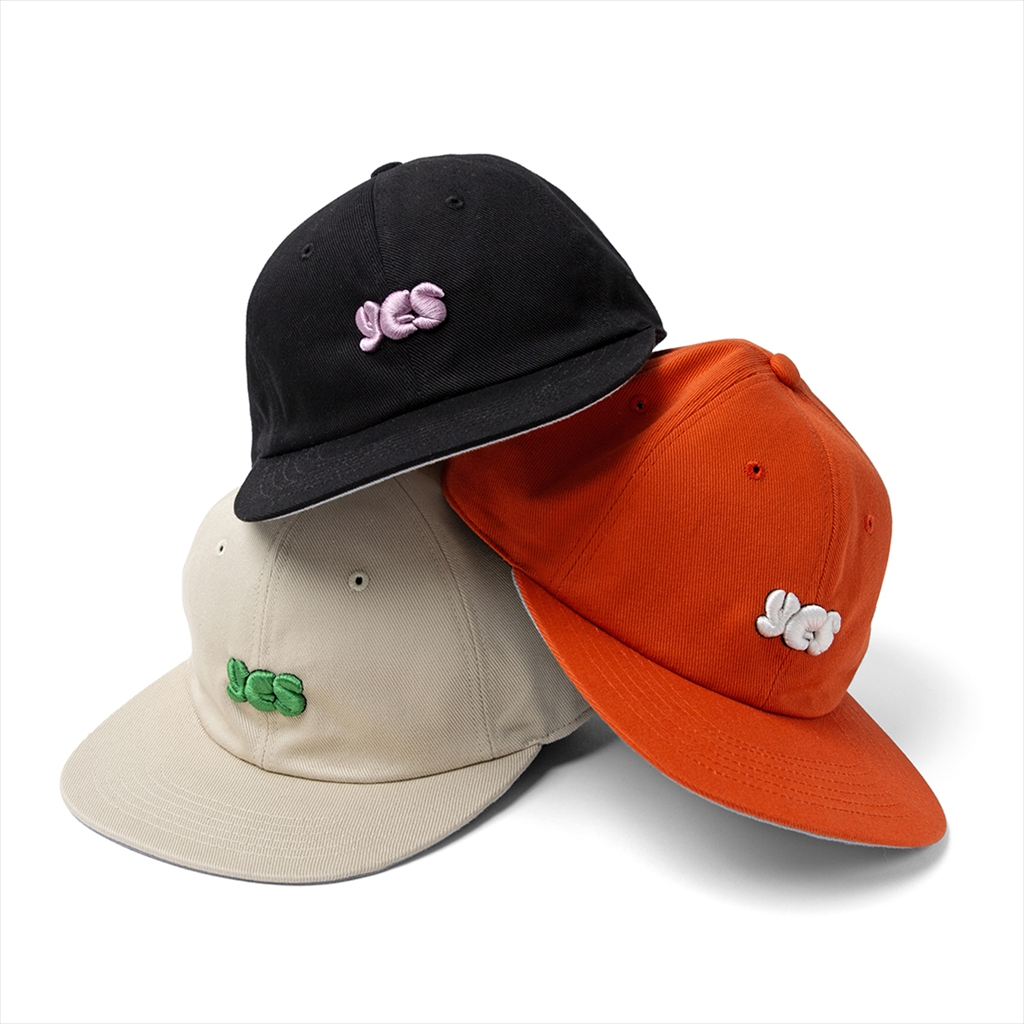 [ルツボ]Yes 6 Panel cap (RUTSUBO×Yuri Hanamori )