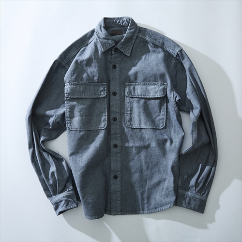 ロックス | INDIGO HEMP SHIRT L/S | シャツ | GO OUT Online ロックス | INDIGO HEMP SHIRT L/S | シャツ | GO OUT Online