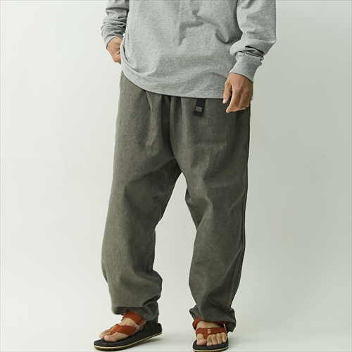 パンツ LOHEN SIDE BUCKLE PANTS ロックス | INDIGO HEMP PANT | パンツ | GO OUT Online ｜アウトドア