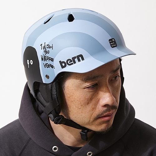 SALE新品】 bern バーン ヘルメット WATTS RYUJI KAMIYAMA KHAKI XL BE