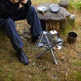 [ソマビト×ゴーアウト]焚き火サイドスタンド GO OUT別注