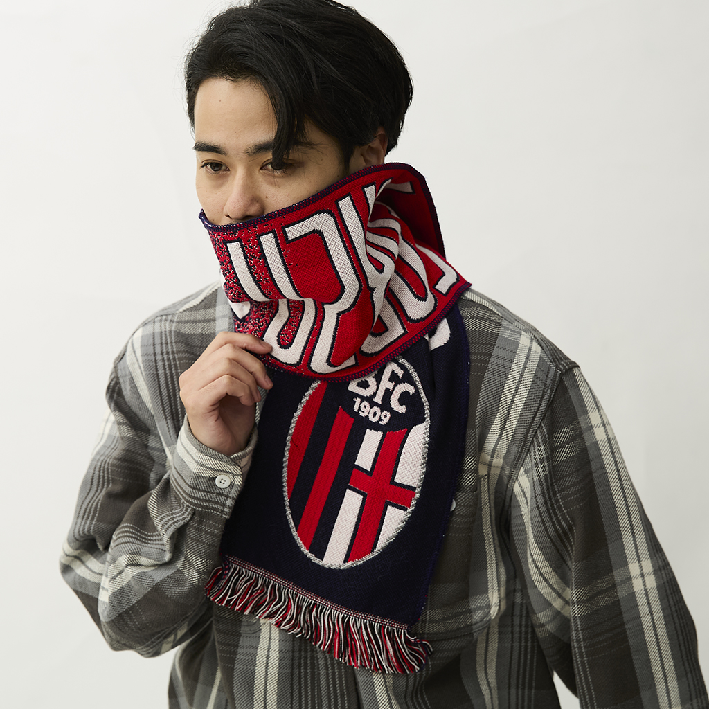 [サッカーグッズ]【Football Scarf】フットボールマフラー