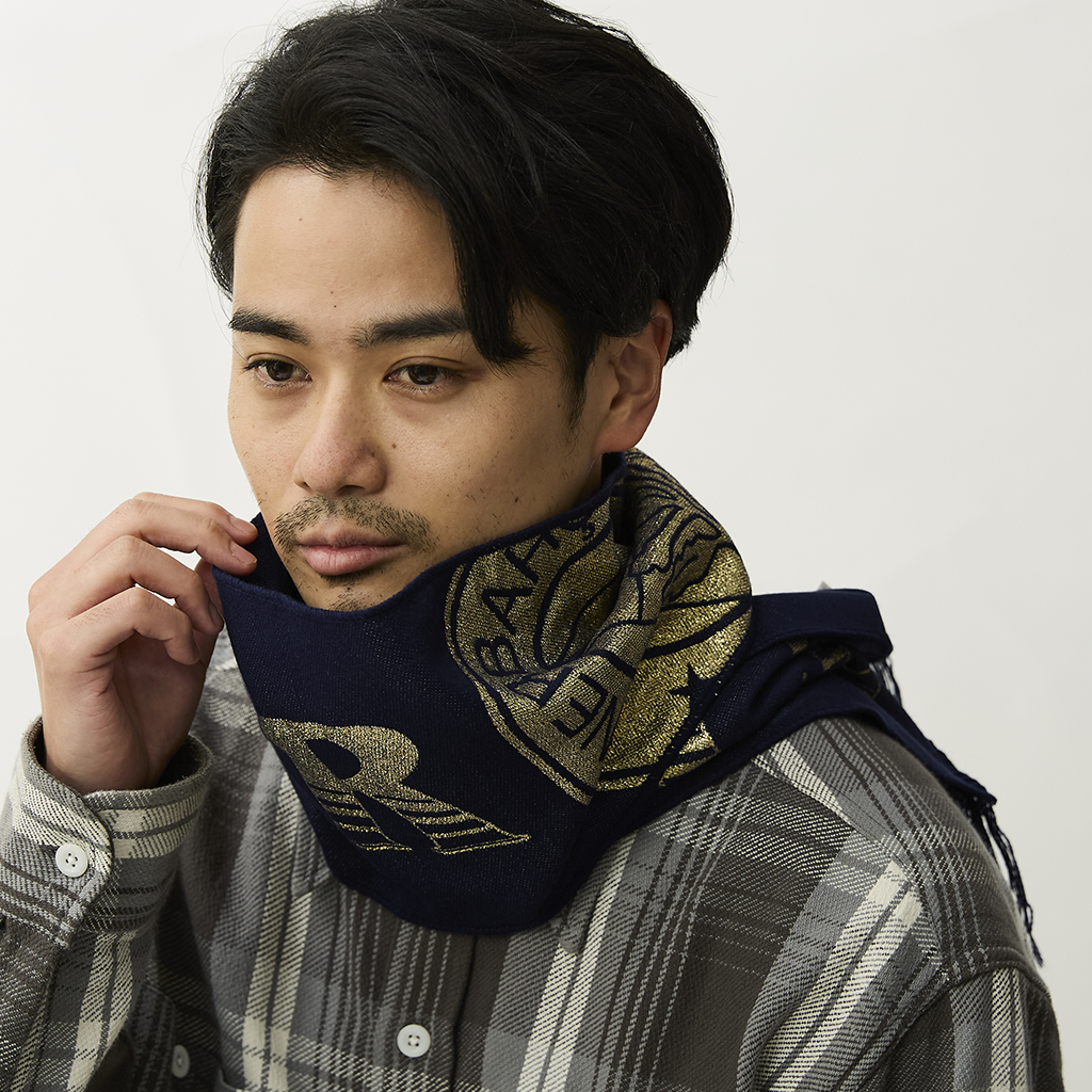 [サッカーグッズ]【Football Scarf】フットボールマフラー
