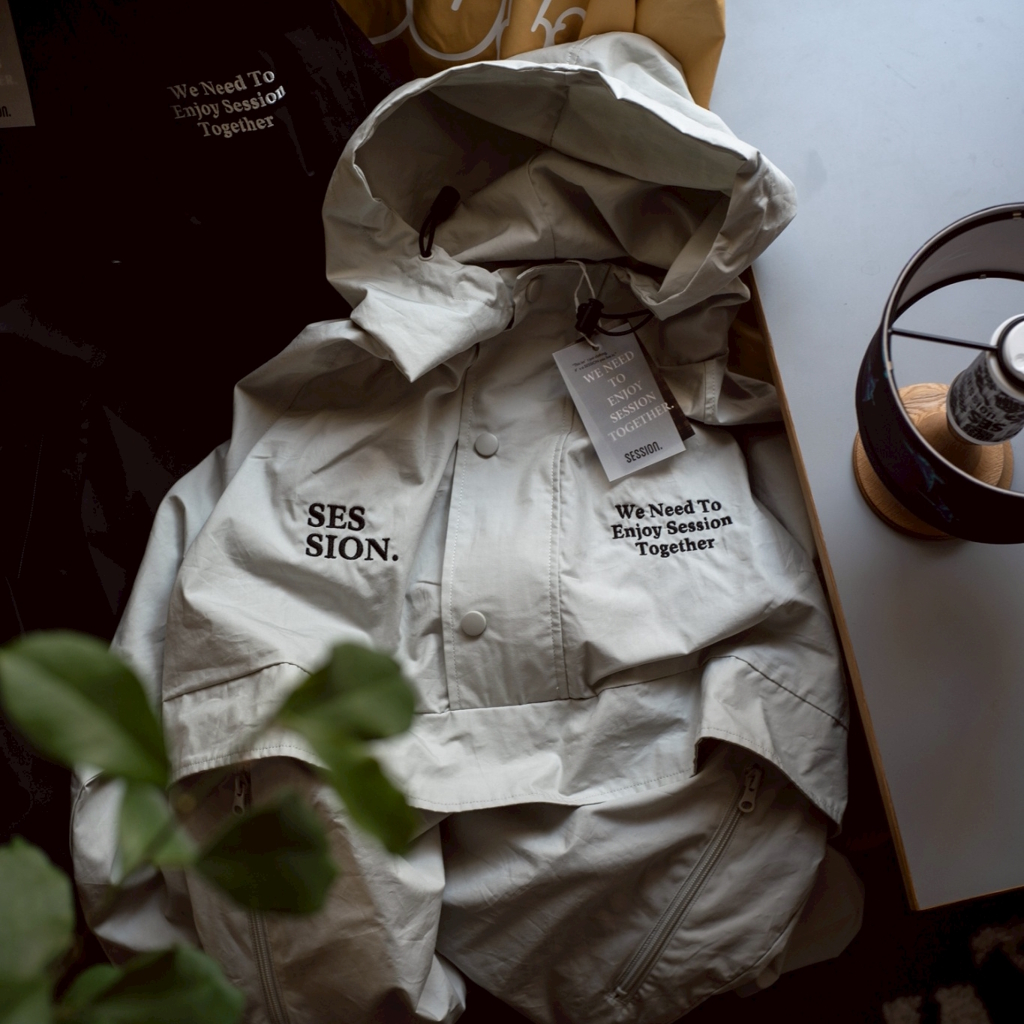 [セッション×ゴーアウト]Anorak Jacket