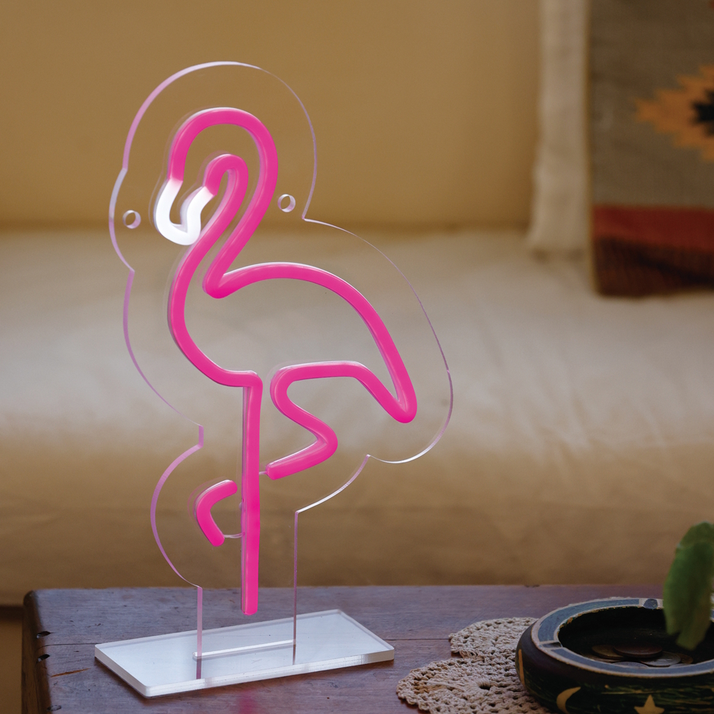 [スロウワー]NEONY SIGN LIGHT（Flamingo）