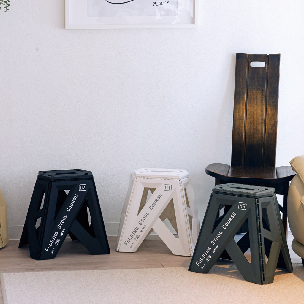 [スロウワー]FOLDING STOOL Course