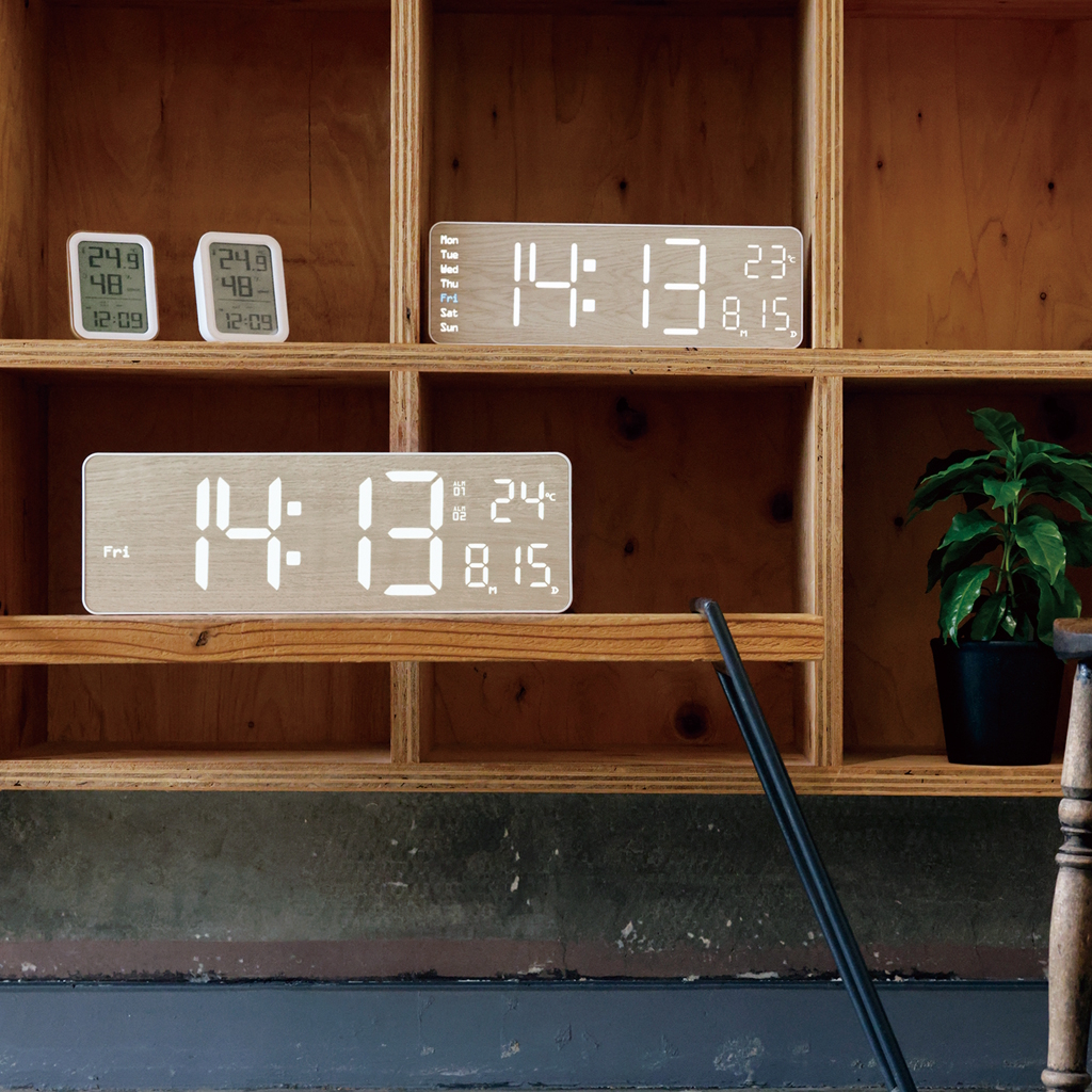 [スロウワー]LED WiFi CLOCK Camino