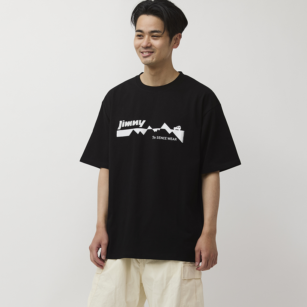 [セブンス・センス・ウエア]JIMNY コラボ サンライズジムニーTEE