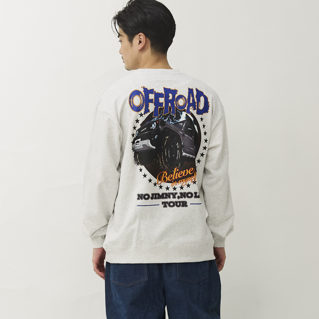 [セブンス・センス・ウエア]JIMNY OFFROAD クルーネック
