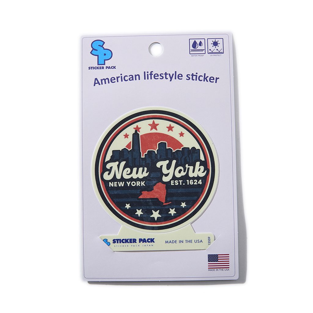 [ステッカーパック]ニューヨークシルエット