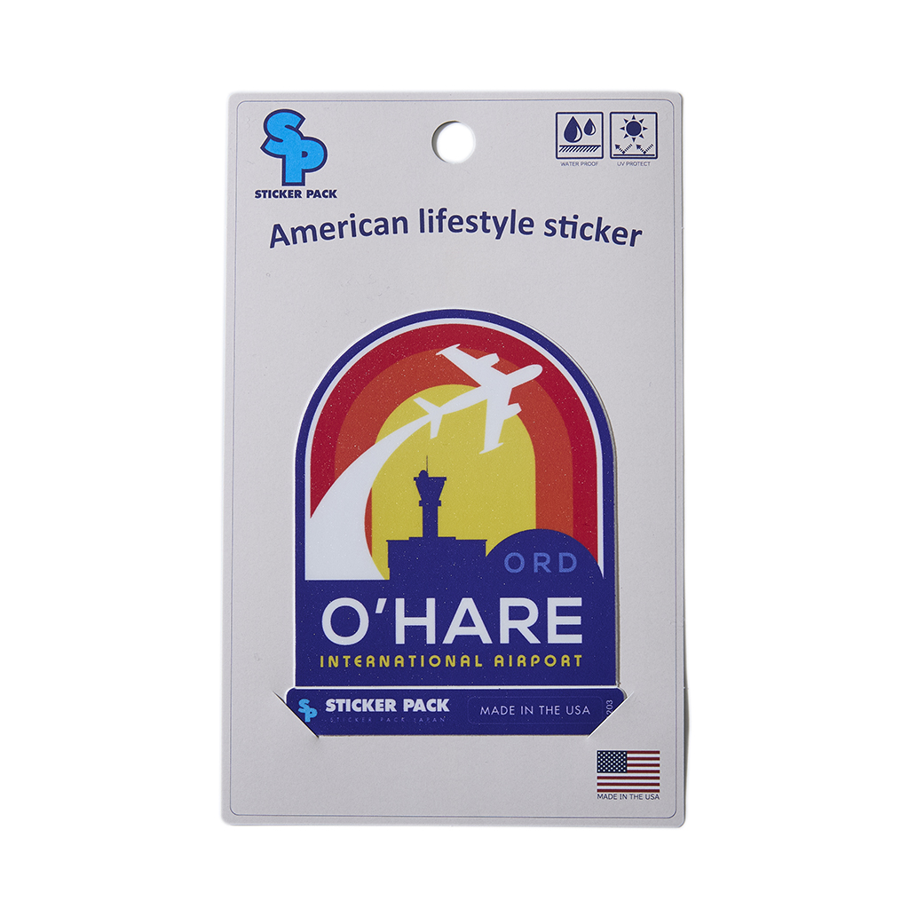 [ステッカーパック]オヘアエアポート