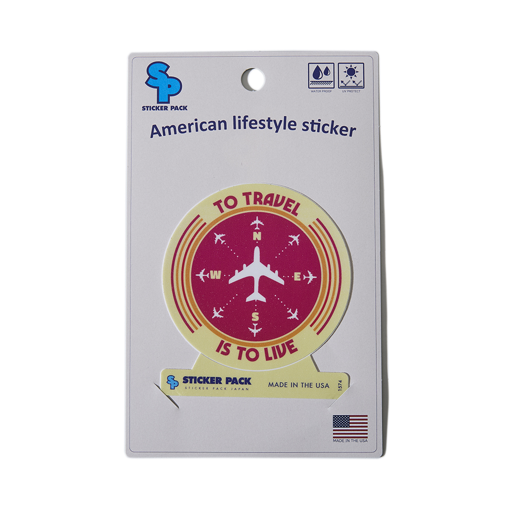 [ステッカーパック]エアポートトゥートラベル