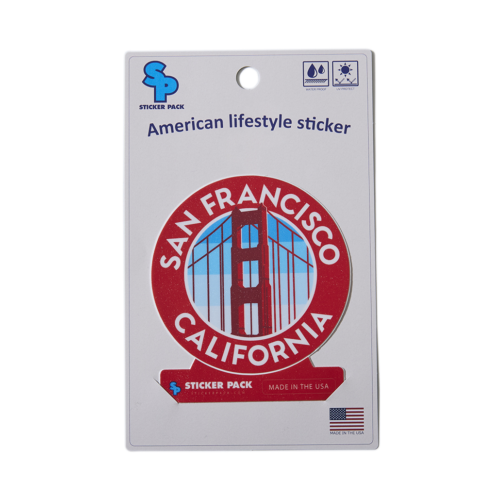 [ステッカーパック]サンフランシスコゴールデンゲートブリッジ