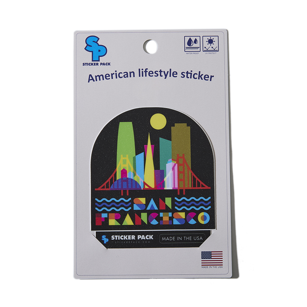 [ステッカーパック]サンフランシスコアートモード