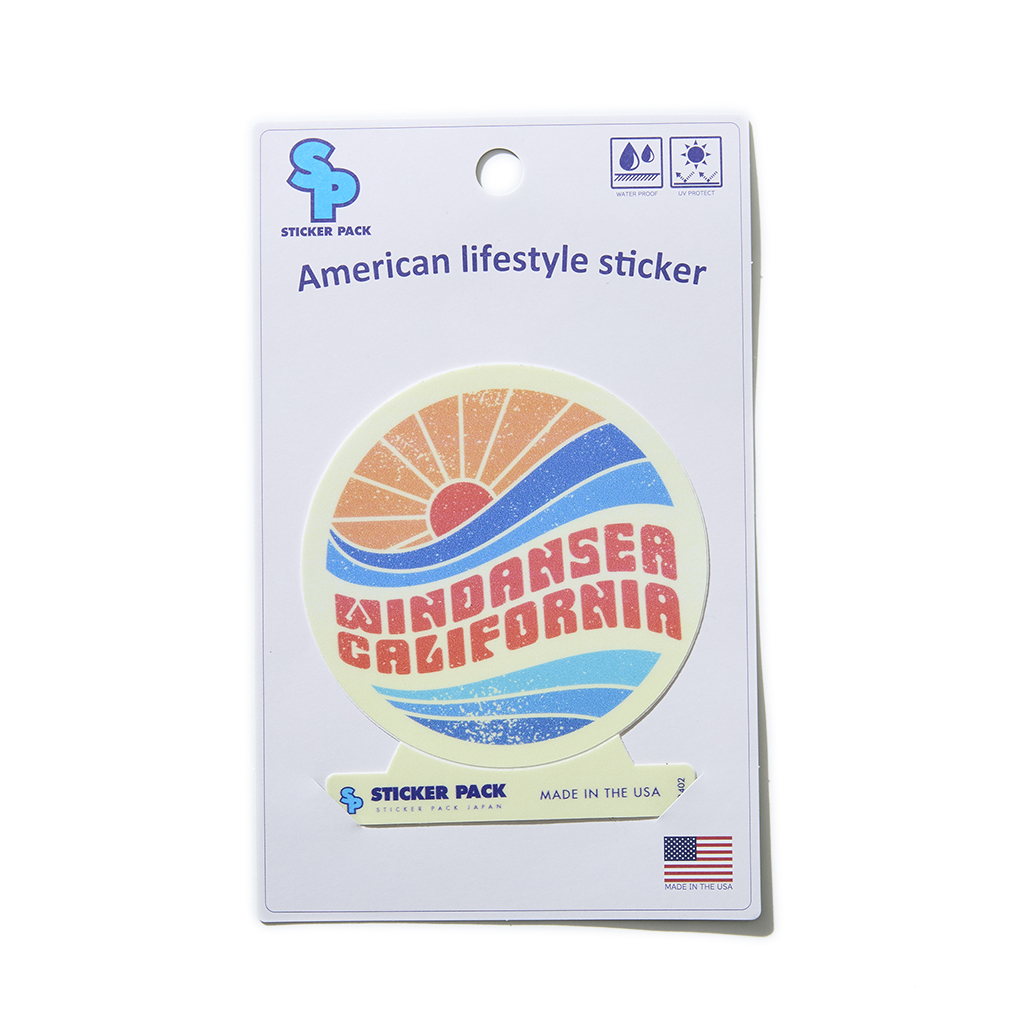 [ステッカーパック]ウィンダンシービーチ カリフォルニア