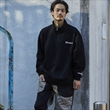 [サウナボーイ]SAUNABOY LOCKER KEY SWEAT HALF ZIP