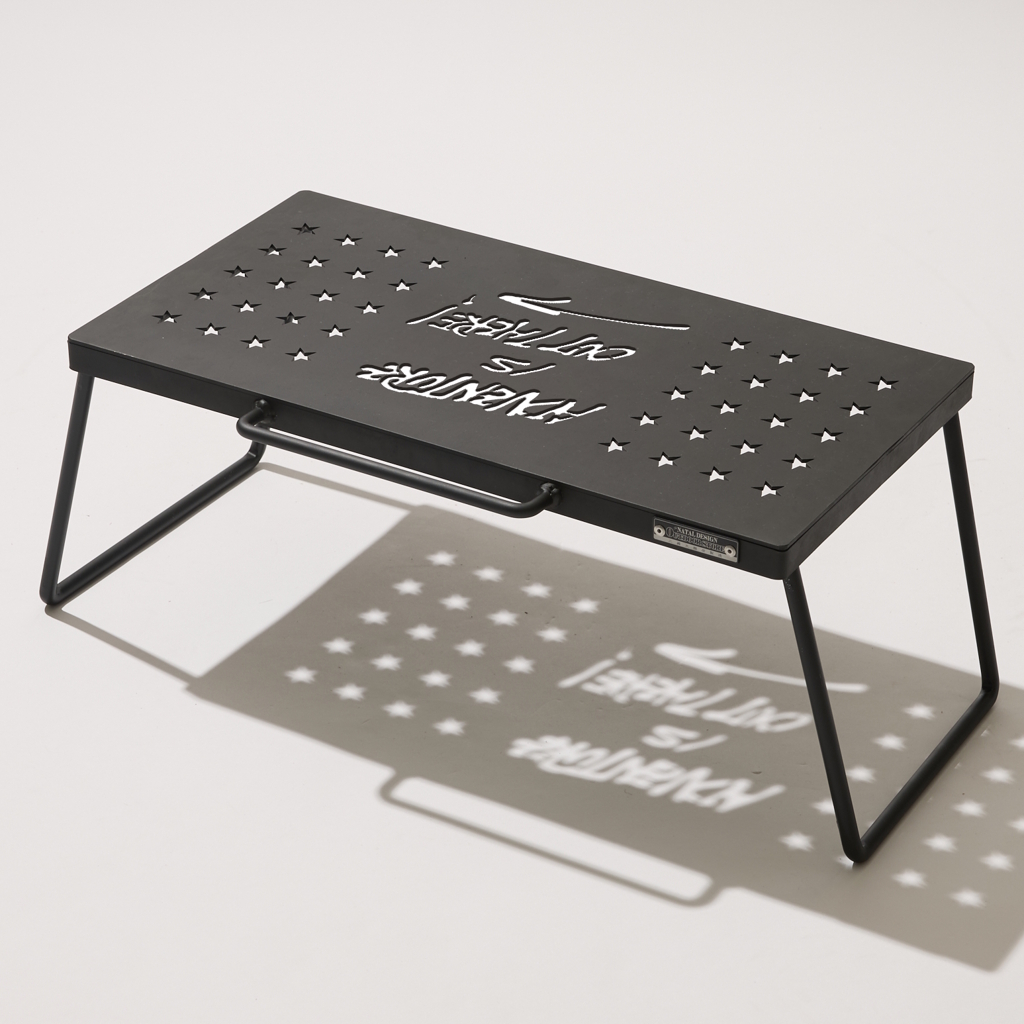 [ネイタルデザイン×サンゾーコウムテン]IRON TABLE FLAT mini ND.ver