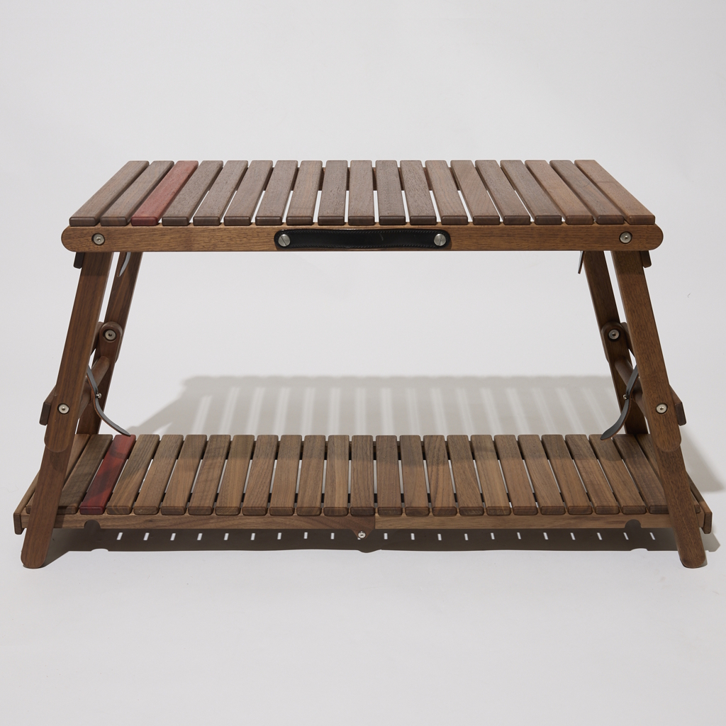 [サンゾーコウムテン]CARRY SHELF WALNUT キャリーシェルフ