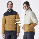 [タイオン]CHECK PRINTED REVERSIBLE MOUNTAIN JACKET
