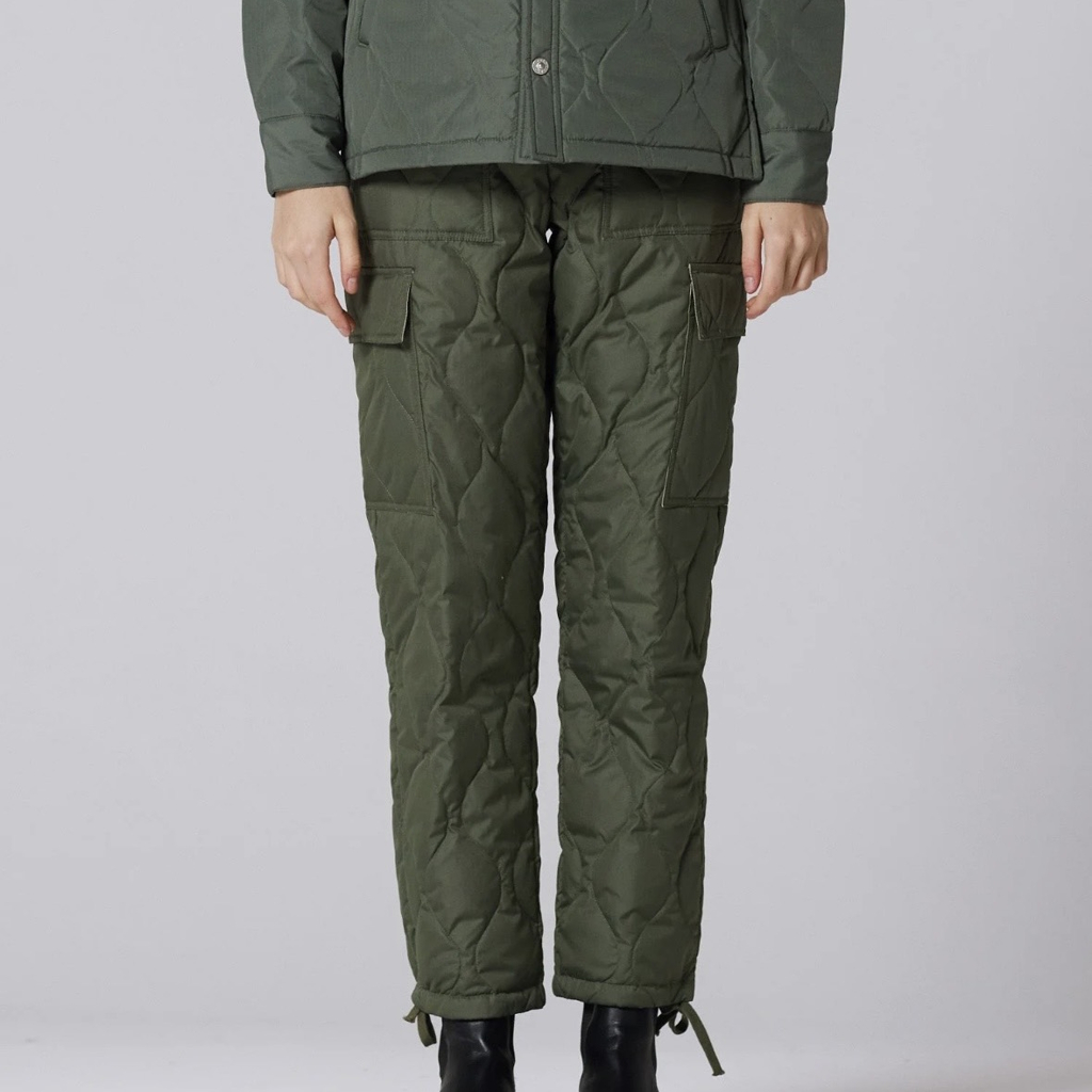 [タイオン]MILITARY CARGO DOWN PANTS