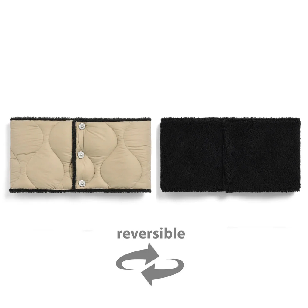 [タイオン]MILITARY REVERSIBLE DOWN NECK WARMER（SOFT SHELL）