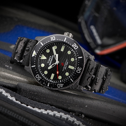 タイメックス | ディープウォーターリーフ 200 コンポジット（ブラック