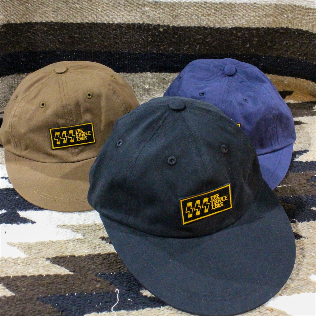 [ザトリプルレッグス]LOGO PATCH LONG BILL CAP