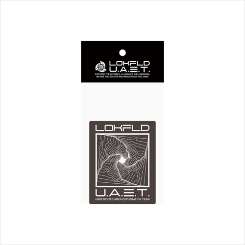 ロックフィールドユーエーイーテー U A E T GRAPHIC PVC STICKER ステッカー・ワッペン ステッカー GO OUT Online アウトドアファッション・キャンプの総合通販サイト