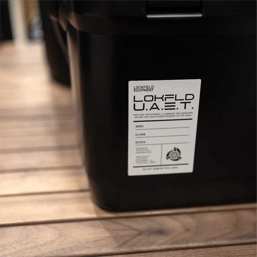 [ロックフィールドユーエーイーテー]U.A.E.T. LABEL PVC STICKER