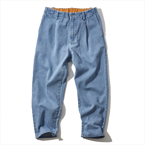 ユニバーサルオーバーオール×ゴーアウト | DENIM TUCK TAPERED