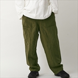 [ユニフォーム アウトドア スタンダード]LINEN COTTON EASY WORK PANTS