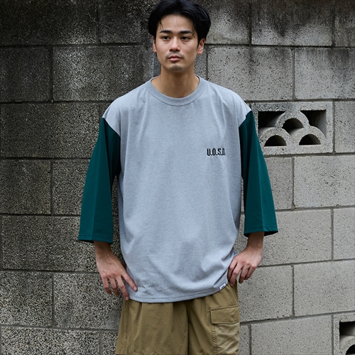[ユニフォーム アウトドア スタンダード]TRY COOL HEAVY WEIGHT U.O.S.D. 7/10 DRY T-SHIRT