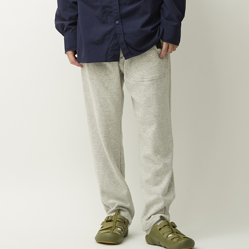 [ユニフォーム アウトドア スタンダード]REVERSE FLEECE PATCH POCKET CLIMBING PANTS
