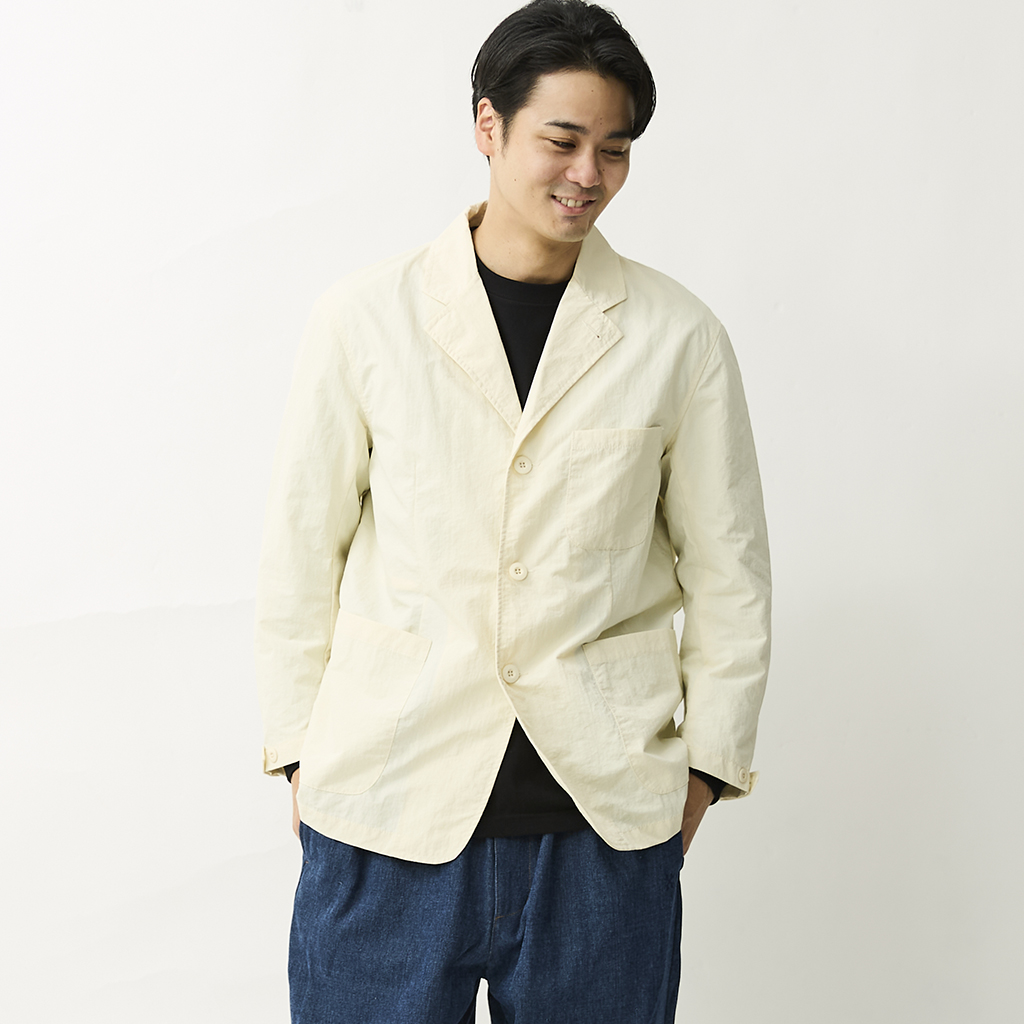 [ユニフォーム アウトドア スタンダード]PACKABLE TAILORED JACKET