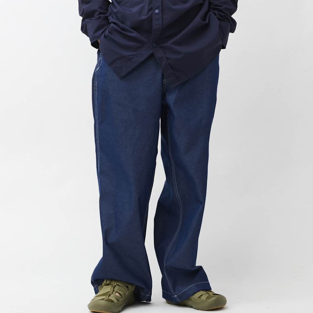 [ユニフォーム アウトドア スタンダード]ECOPET® C/P TECH DENIM FIELD WIDE PANTS