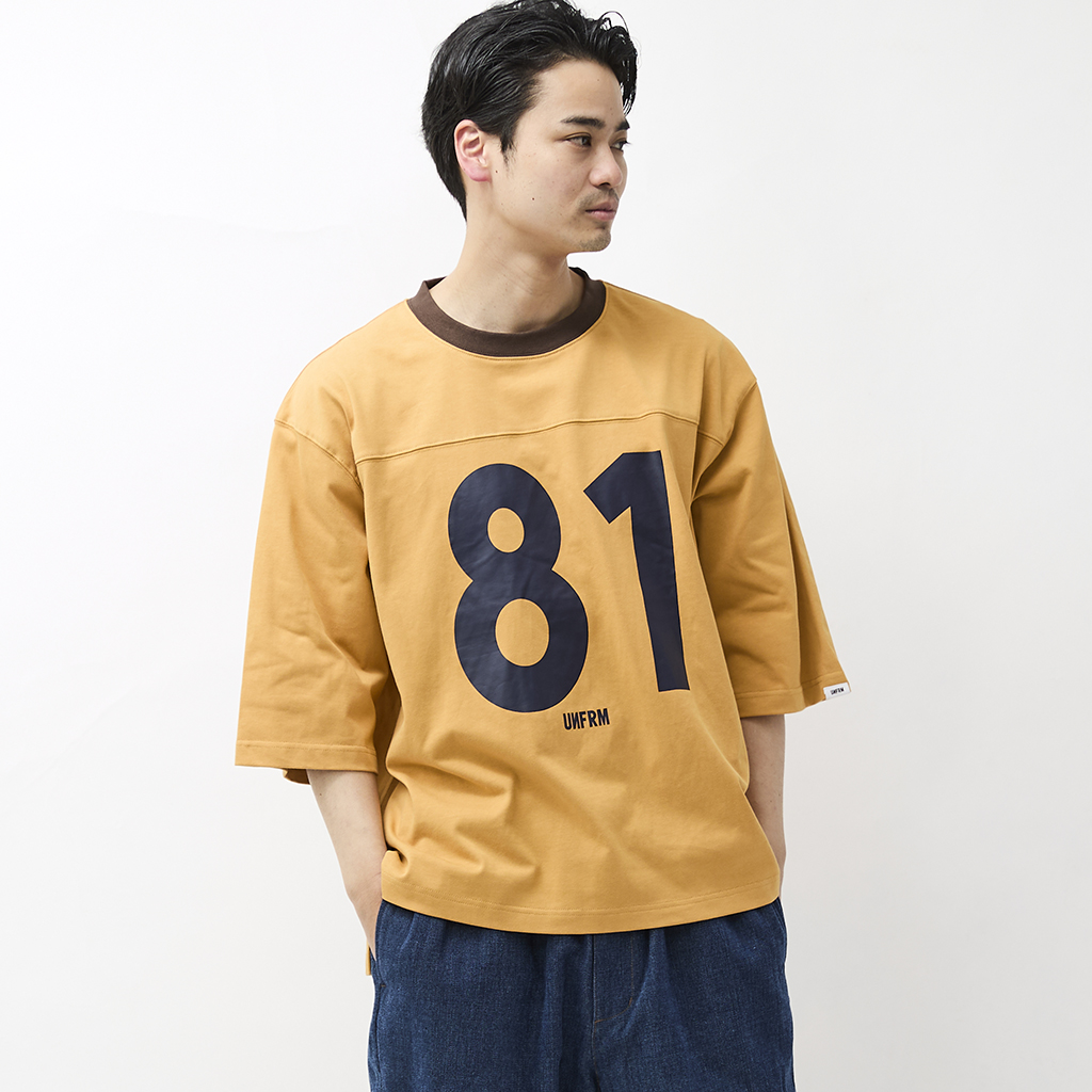 [ユニフォーム アウトドア スタンダード]HEAVYWEIGHT OVERSIZED 3/4 FOOTBALL SHIRT