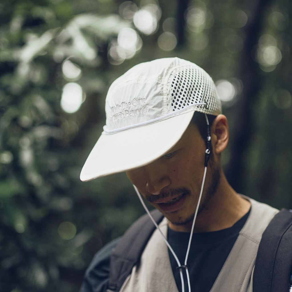 [ユニフォーム アウトドア スタンダード]2WAY "WTCB" EMBROIDERY 5P LONG VISOR MESH CAP