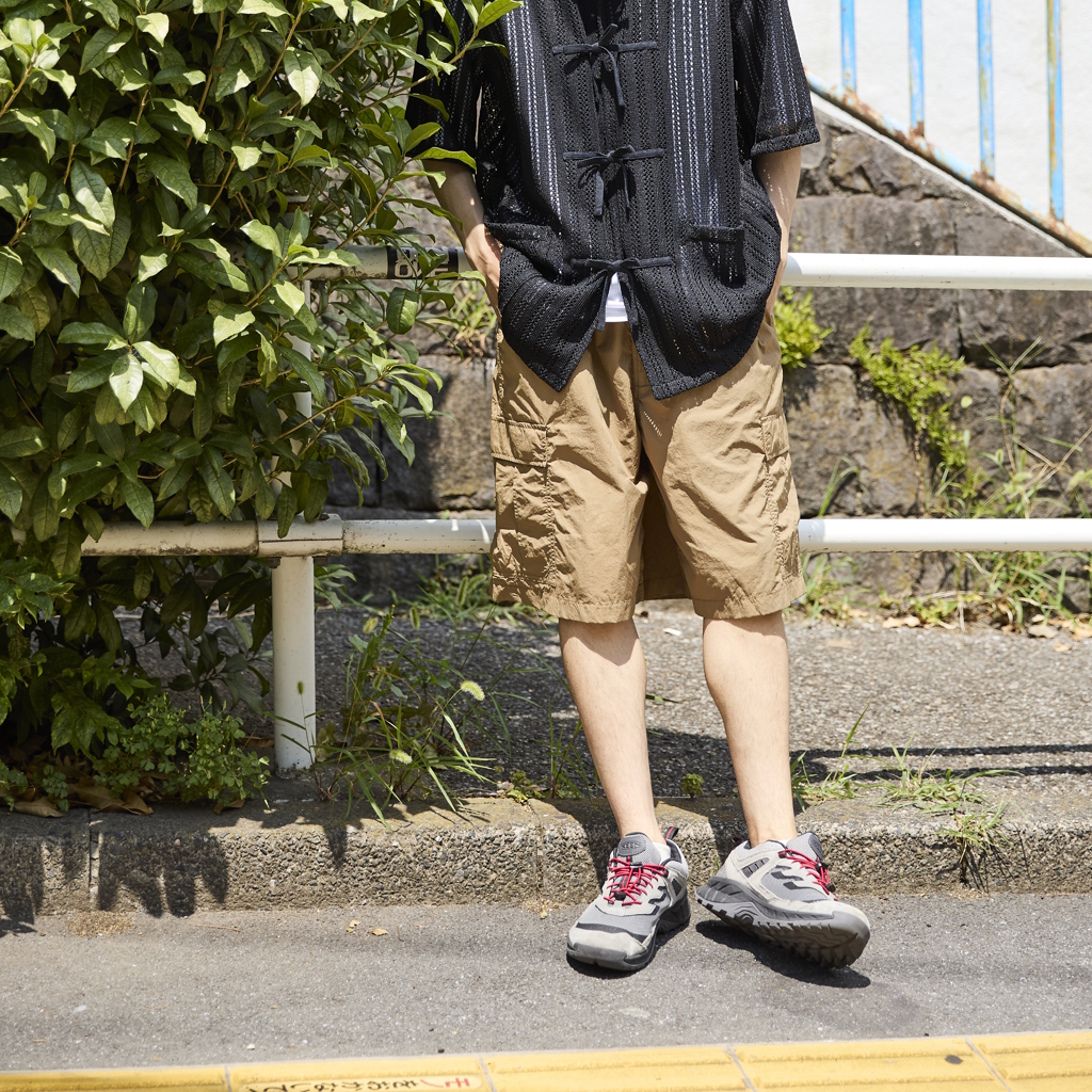 [ユニフォーム アウトドア スタンダード]NY TYPEWRITER MESH LINED 6/10 BDU WIDE SHORTS