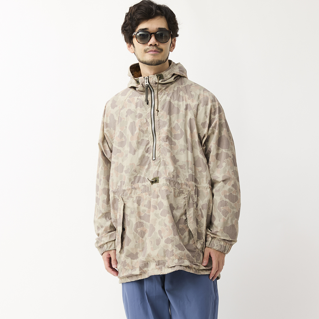 [ユニフォーム アウトドア スタンダード]LIGHTWEIGHT CRINKLE TYPEWRITER MILITARY PARKA