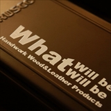 [ホワットウィルビーウィルビー]【What Will be Will be】ロゴ転写シート 小