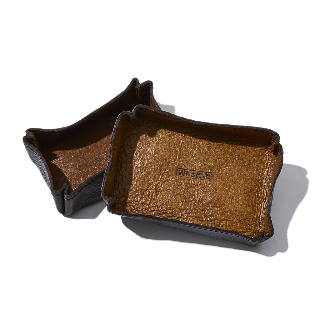 [ホワットウィルビーウィルビー]レザーBOX 小