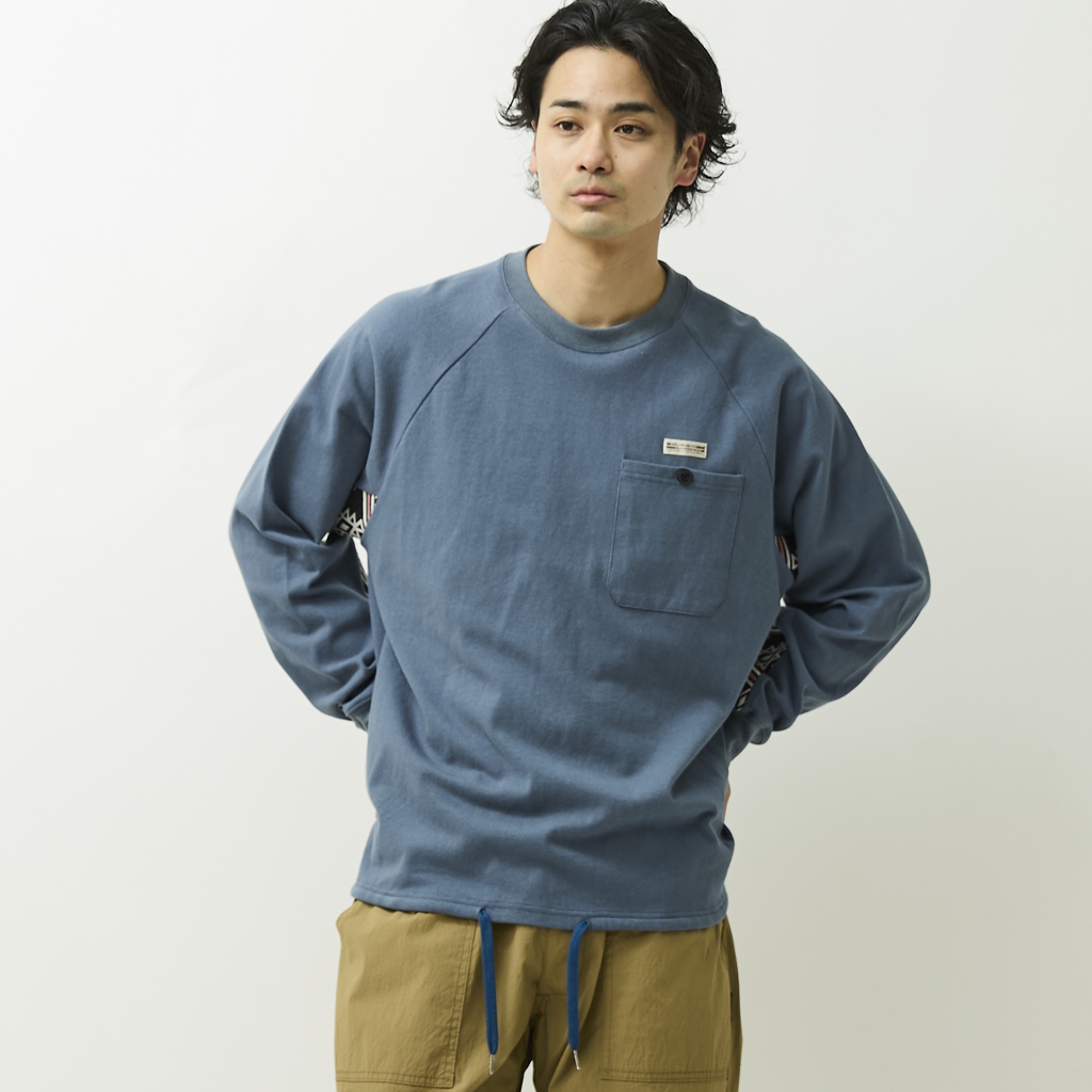 [ウィルダネスエクスペリエンス]Lag switching L/S TEE