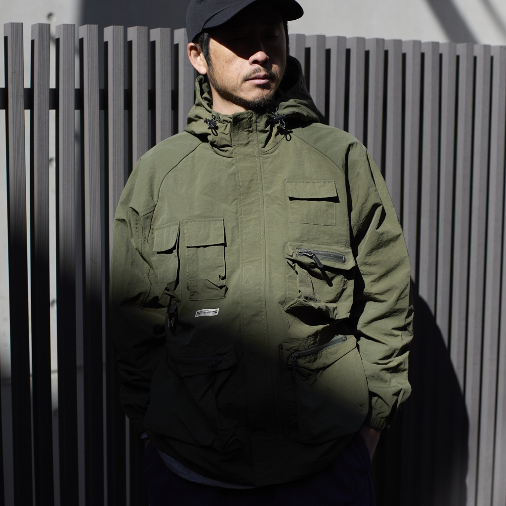 [ウィルダネスエクスペリエンス]Pocket military mountain parka