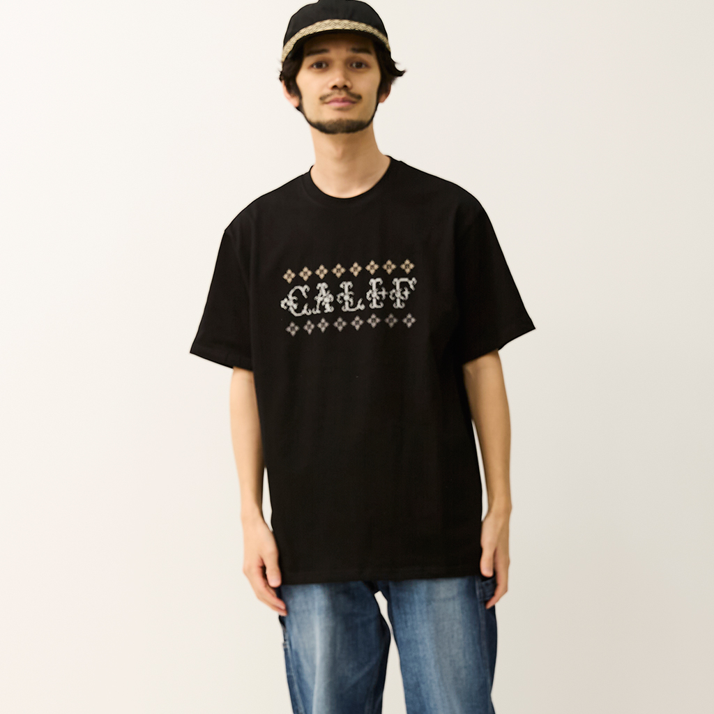 [ウィルダネスエクスペリエンス]Cross-stitch CALIF TEE