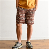 [ウィルダネスエクスペリエンス]Peacock pattern climbing shorts