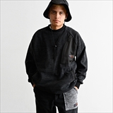 [ウィルダネスエクスペリエンス]Heather fleece pocket crew