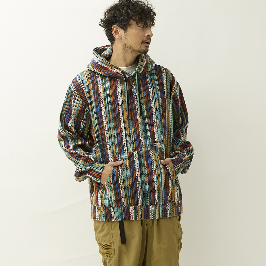 [ウィルダネスエクスペリエンス]Multi pattern hoodie