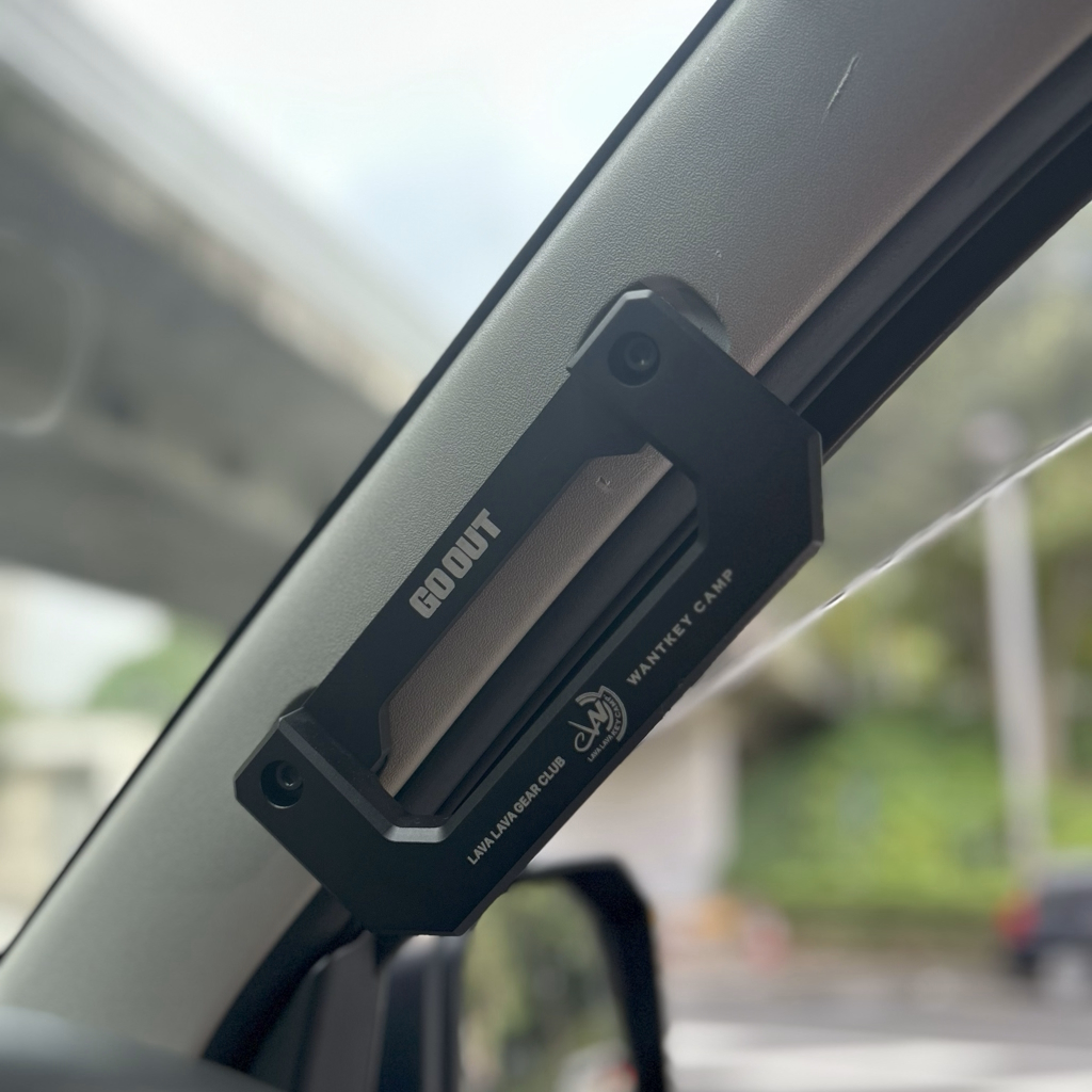 [ウォンキーキャンプ×ラバラバギアクラブ×ゴーアウト]アシストグリップ「Grip one for Hiace」