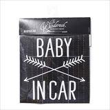 [ザ ワンダレック]Baby in Car Sticker（ダイカット ステッカー）④ ARROW